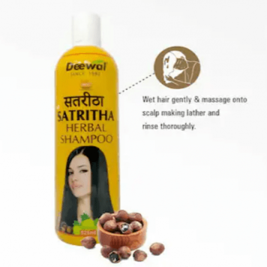 Deewal Khadi Herbal Satritha Herbal Shampoo for men women,