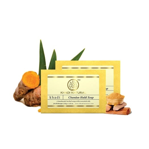 Khadi Chandan Haldi Handmade Soap