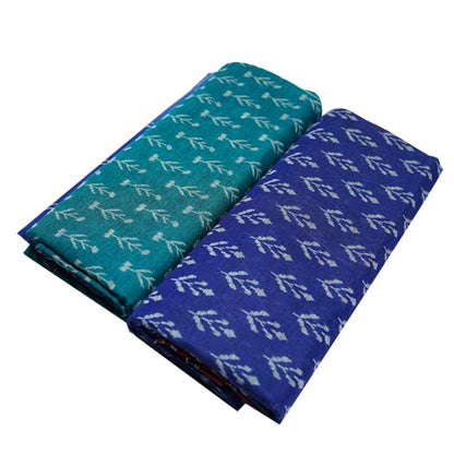 Pure Cotton Saree  (Ikkat)