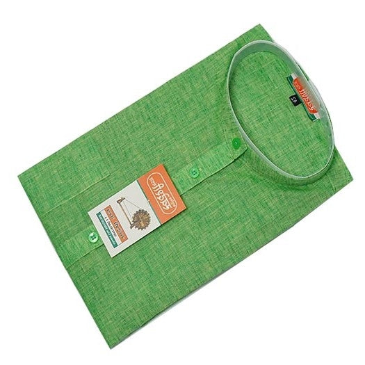 Mens Khadi Cotton Kurta (Full Sleeves)