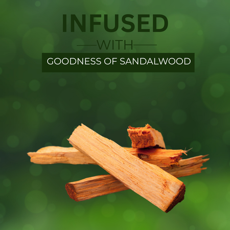 Sandalwood Soap by Khadi Satva – Herbal Cleanse with Classic Sandalwood Essence