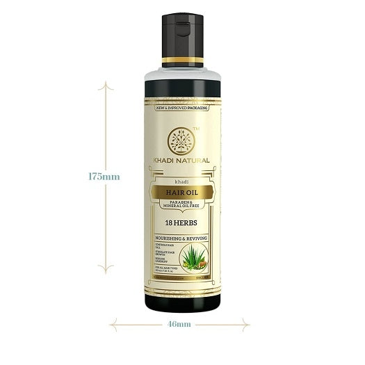 Khadi Natural 18 Herbs Hair Oil,