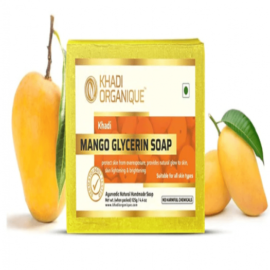 Khadi Organique Mango Glycerine Soap
