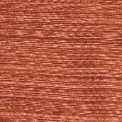 Warm Rust Brown Woolen Fabric with Fine Vertical Texture | Width 42 Inches