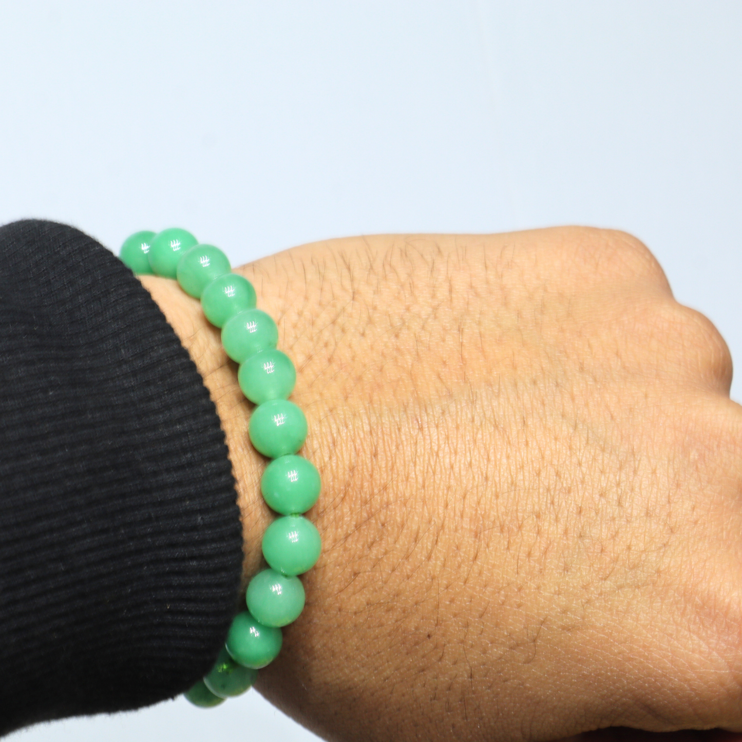 Green Aventurine Bracelet – Natural Luck & Prosperity Crystal