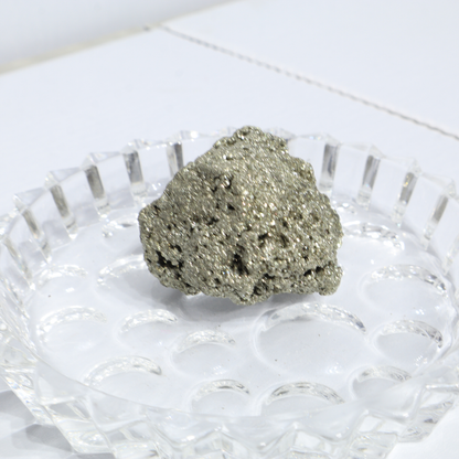 Pyrite Stone – Natural Iron Sulfide Crystal (“Fool’s Gold”) for Healing & Décor
