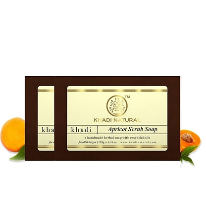 Khadi Natural Apricot Scrub Soap