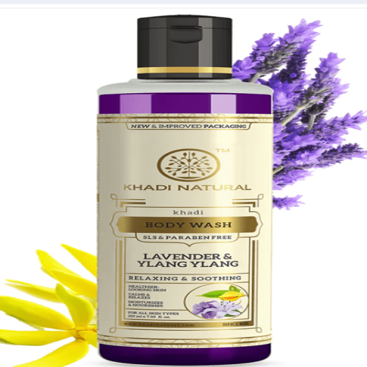 Khadi Natural Lavender & Ylang Ylang Body Wash (SLS Ã Â¤â€Ã Â¤Â° Ã Â¤ÂªÃ Â¥Ë†Ã Â¤Â°Ã Â¤Â¾Ã Â¤Â¬Ã Â¥â€¡Ã Â¤Â¨ Ã Â¤Â«Ã Â¤Â¼Ã Â¥ÂÃ Â¤Â°Ã Â¥â‚¬)