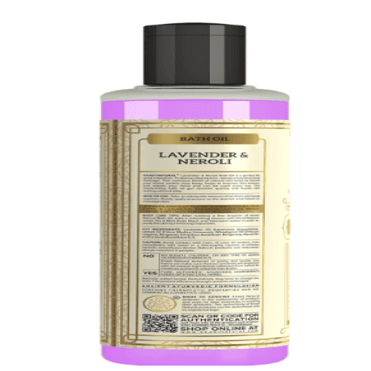 Khadi Natural Lavender & Neroli Bath Oil