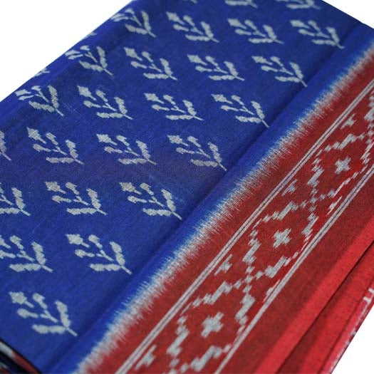 Pure Cotton Saree  (Ikkat)