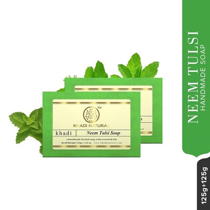 Khadi Natural Neem Tulsi Soap