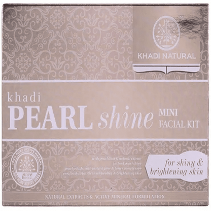 Khadi Natural Pearl Shine Mini Facial Kit