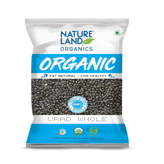 Natureland Organics Urad Whole