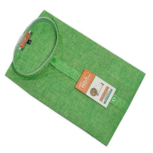 Mens Khadi Cotton Kurta (Full Sleeves)