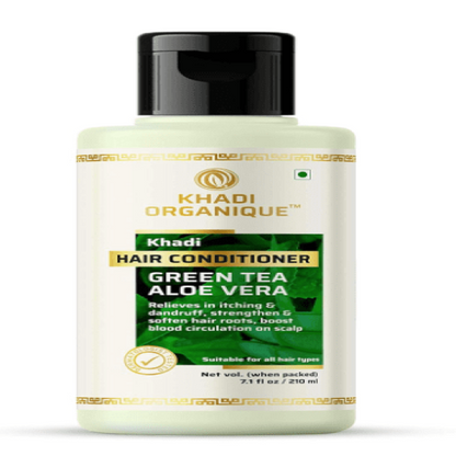 Khadi Organique Green Tea & Aloe vera Hair Conditioner