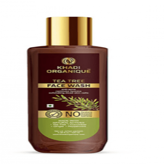 Khadi Organique Tea Tree Face Wash