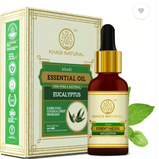 Khadi Natural Eucalyptus Pure Essential Oil
