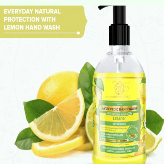 Khadi Natural ayurvedic Lemon Hand Wash
