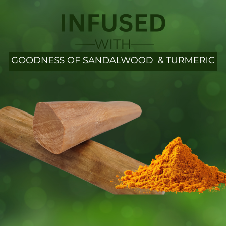 Khadi Satva Sandalwood & Turmeric Soap – Herbal Cleanse & Glow Bar (125g)