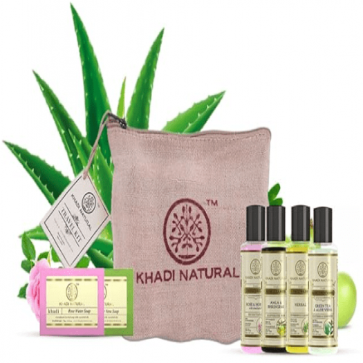Khadi Natural Travel Kit (6 Items in the set)