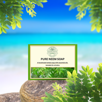 Khadi Satva Pure Neem Soap – Herbal Antibacterial Cleansing Bar (125g)