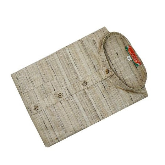 Pure Katiya Silk Kurta (Full Sleeve)