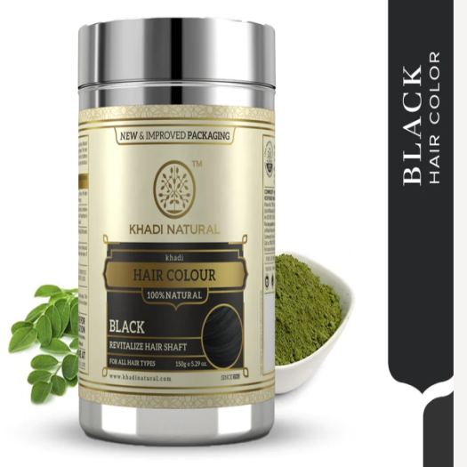 Khadi Natural Herbal Hair Colour Black