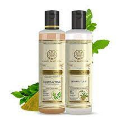 Khadi  Natural Henna Tulsi  Shampoo