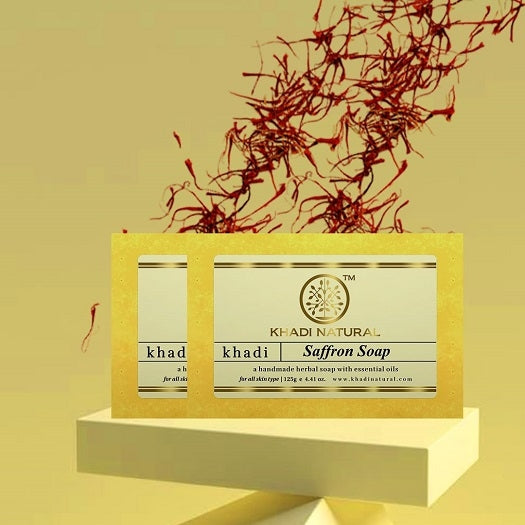 Khadi Natural Sffron Soap