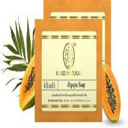 Khadi Natural Papaya Handmade Soap