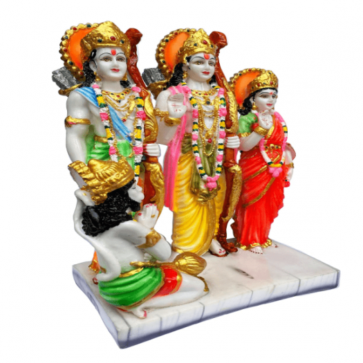 Marble Ram Darbar Statue