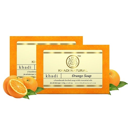 Khadi Natural Herbal Orange Soap
