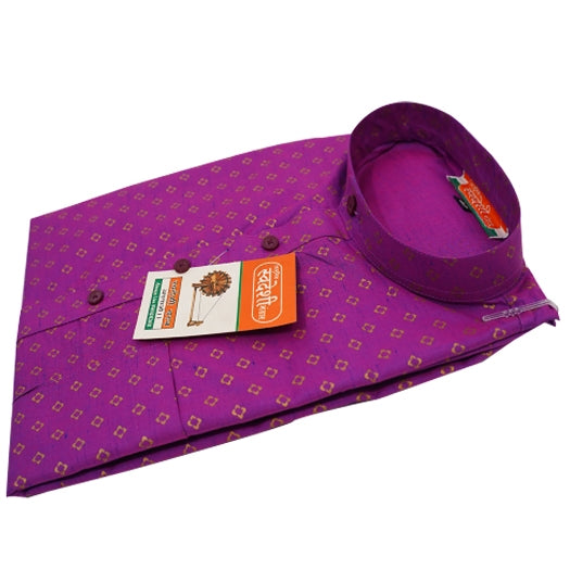 Mens Khadi Cotton Linen Kurta (Full Sleeves)