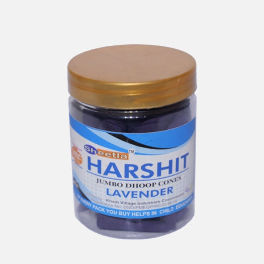 Sheetla Harshit  Lavender Dhoop Cone Net Qut: 170 gm.