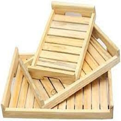 Pine Wood Rty (Set Of 3)