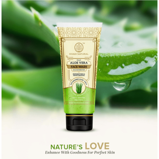 Khadi Natural Aloe Vera Face Wash