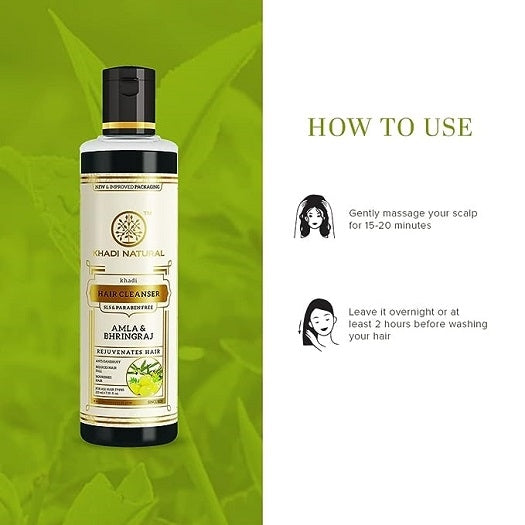 Khadi  Natural Amla & Bhringraj Shampoo