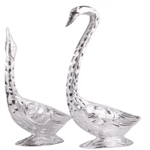 White Metal Saras Set