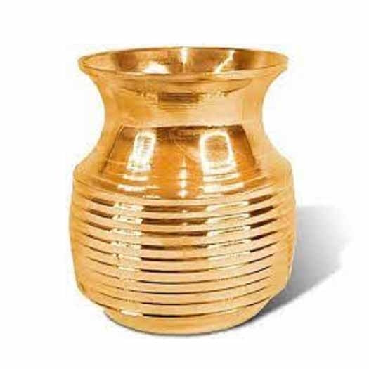 Brass Puja lota Small kalash