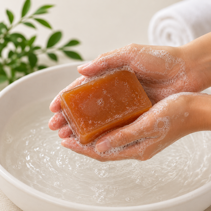 Satva Herbal Almond Bath Soap Natural Skin Care