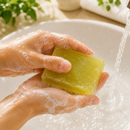 Satva Herbal Aloe Vera Bath Soap Natural Skin Care