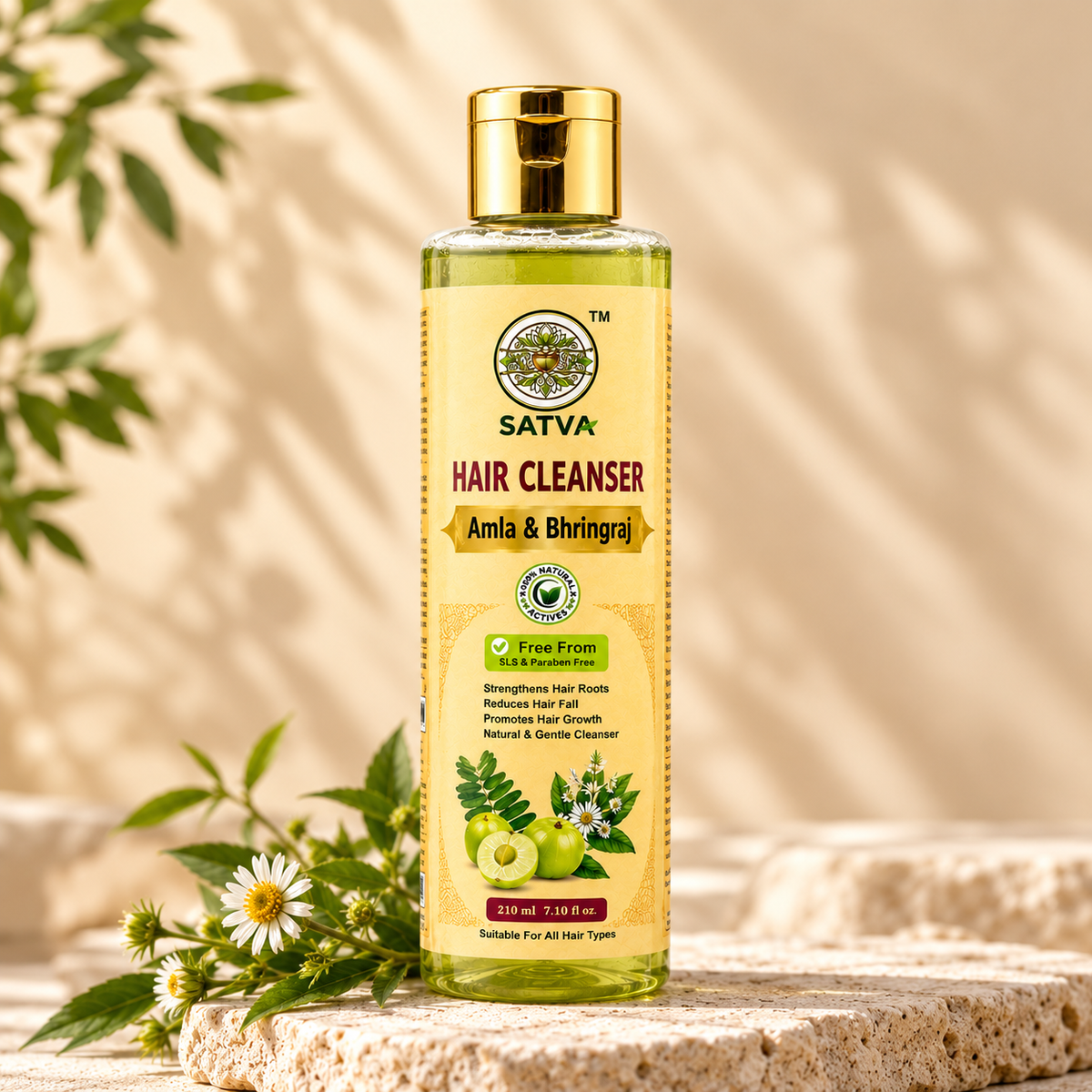 SATVA Amla and Bhringraj Hair Cleanser