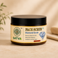 Satva Diamond Face Scrub | Facial Exfoliating Scrub for Smooth & Radiant-Looking Skin