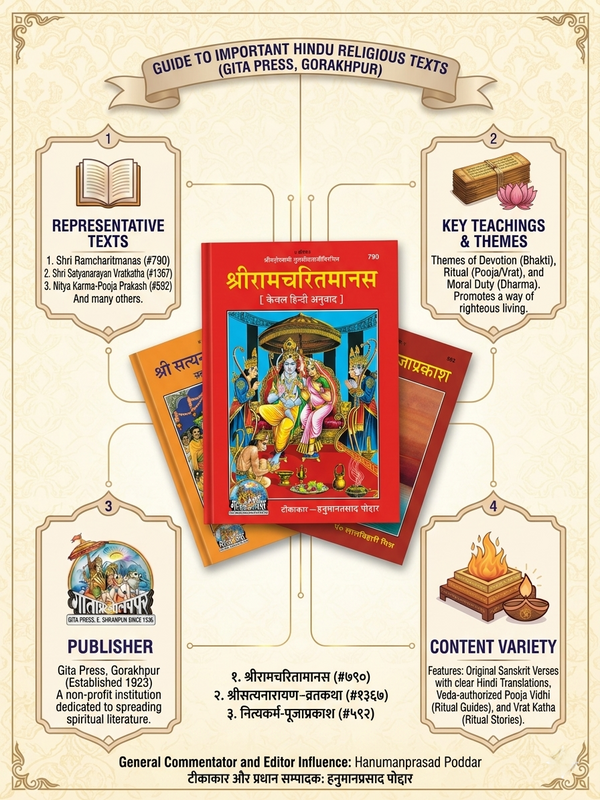 Gita Press Shree Ramcharitmanas Book – Complete Hindi Translation by Hanuman Prasad Poddar