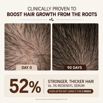 Hair serum for men and women with heat protection