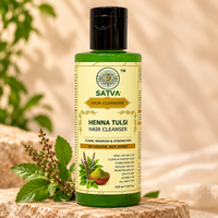 SATVA Henna Tulsi Hair Cleanser – 210ml