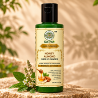 SATVA Honey Almond Hair Cleanser – 210ml