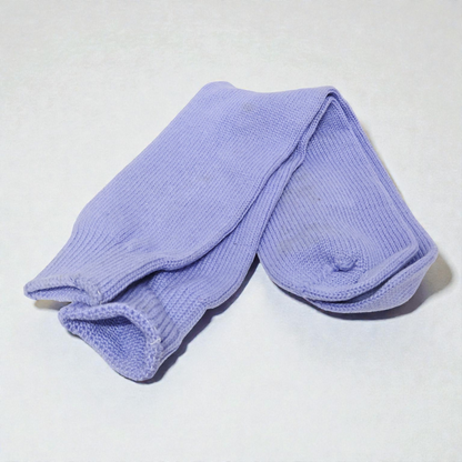 Premium Light Purple (Lavender) Woolen Socks for Women – Soft Ribbed Knit Winter Crew Socks for Warmth