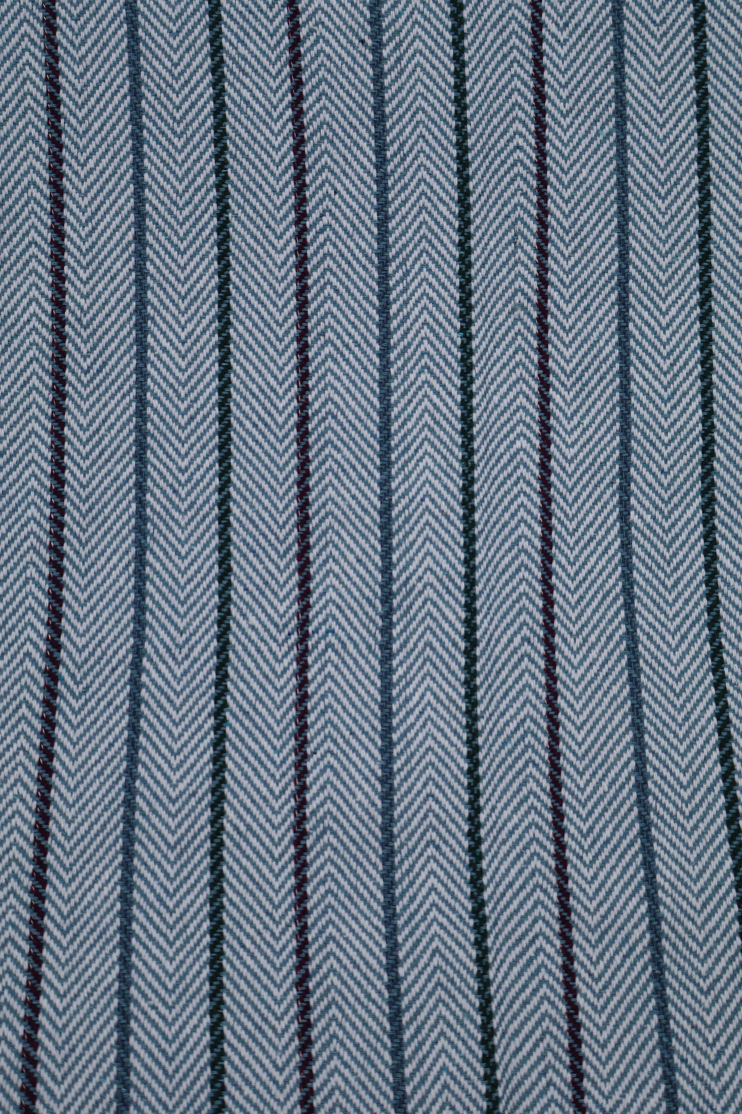 Premium Blue Herringbone Striped Khadi Cotton Khesh – Handwoven Multi-Color Textured Heavy Blanket