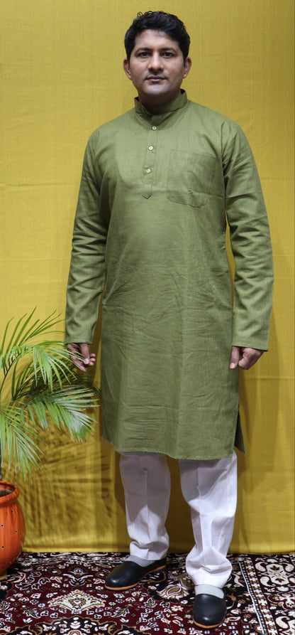 Linen Kurta – Premium Linen Fabric Traditional Mens Wear